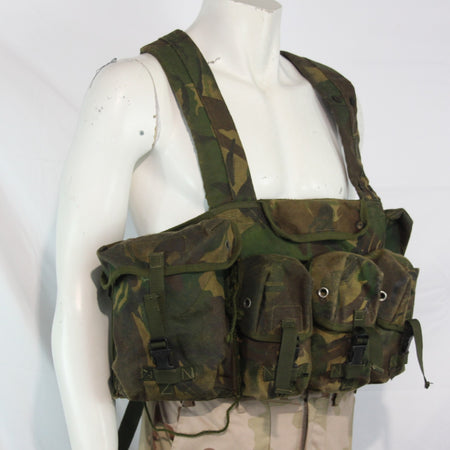 British DPM Chest Rig Action Vest Camouflage webbing Genuine Surplus G2 (3963)