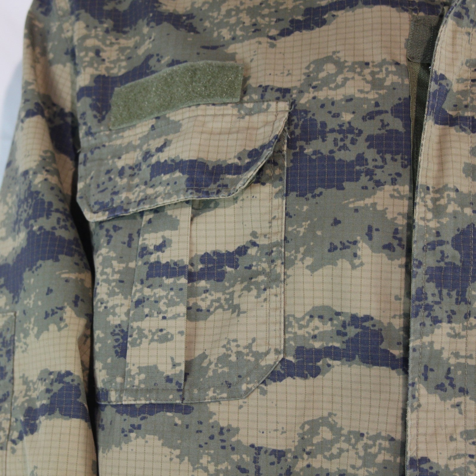 Turkish Airforce Lined Camouflage Heavyweight Shirt Genuine Surplus (4147)