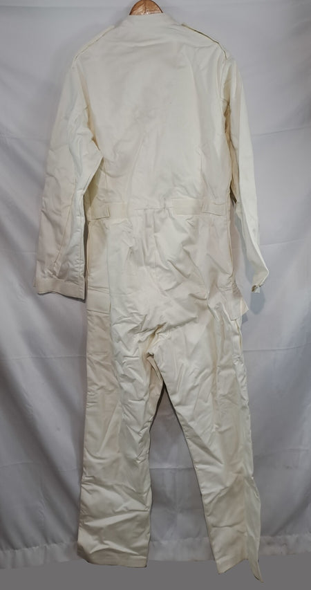 Genuine Surplus British White Cotton Action Overalls Army FR (2812)