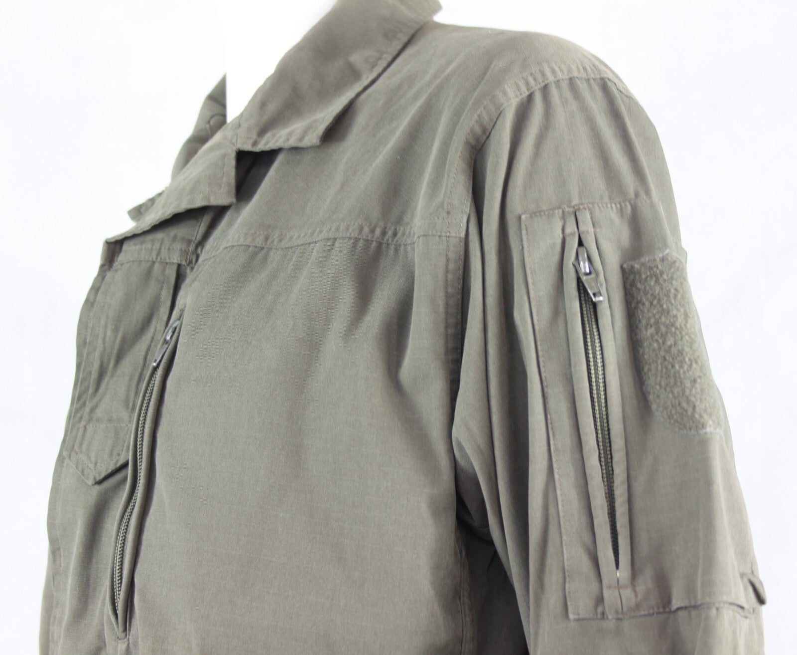 Genuine Surplus Austrian Ripstop Shirt Lightweight Jacket Olive G2 3308