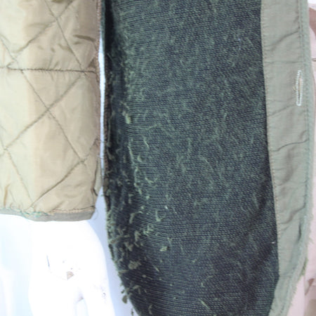 Genuine Surplus Austrian Army Parka Liner Thermal Faux Fur Quilted 44-46" (3720)