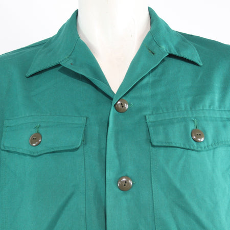 Genuine Surplus Austrian Army Emerald Green Field Shirt  (4276)