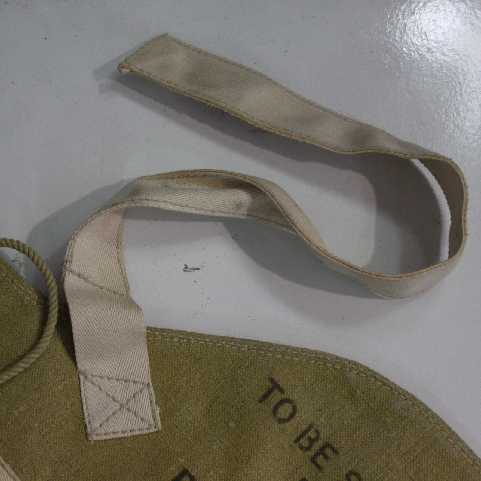 Genuine Surplus British Canvas Water Pouch (3465)
