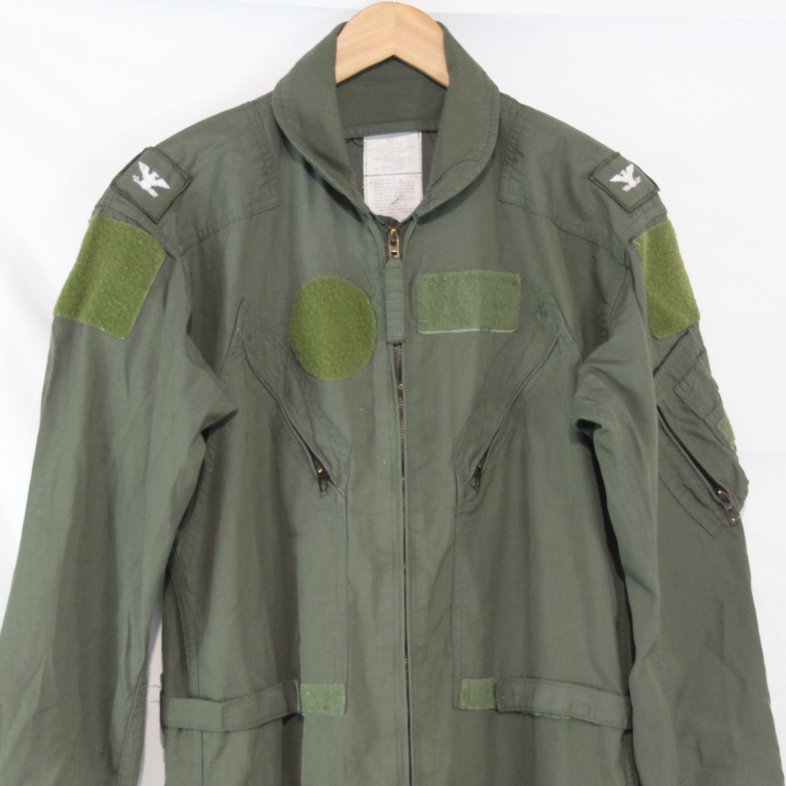 USAF US Flight Suit Airforce Badged Genuine Surplus 42" Long (4175)