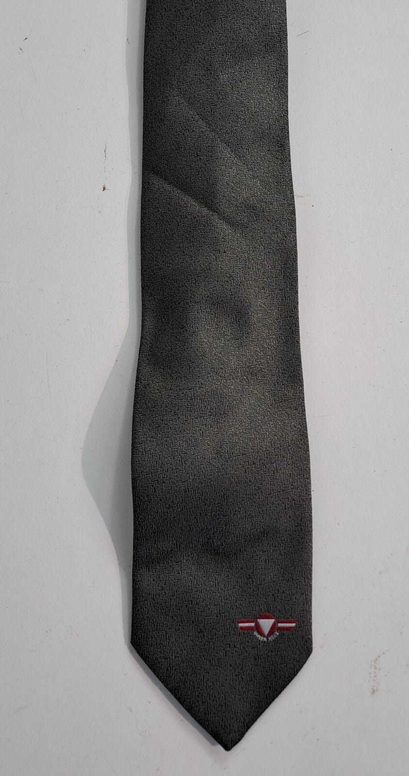 Genuine Surplus Austrian Army Dress Uniform Tie Grey Silver (2274)
