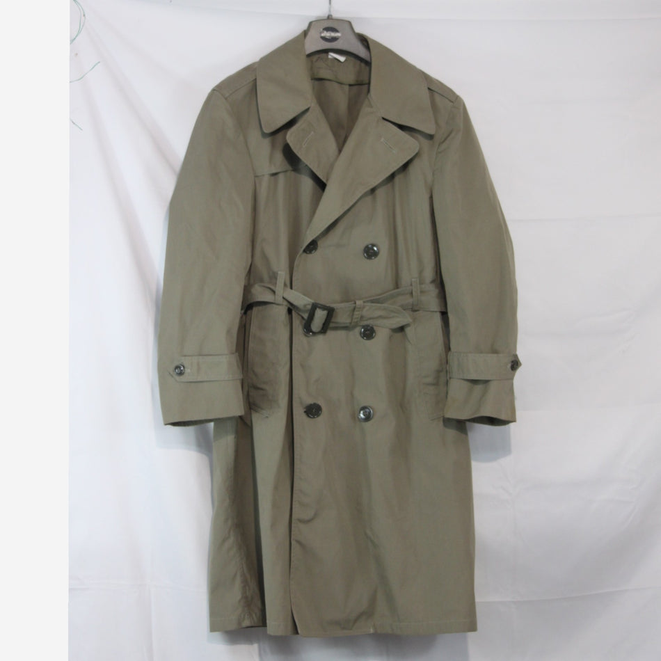 US Army Raincoat Trenchcoat Unlined Beige Genuine Surplus 38" Chest (4135)