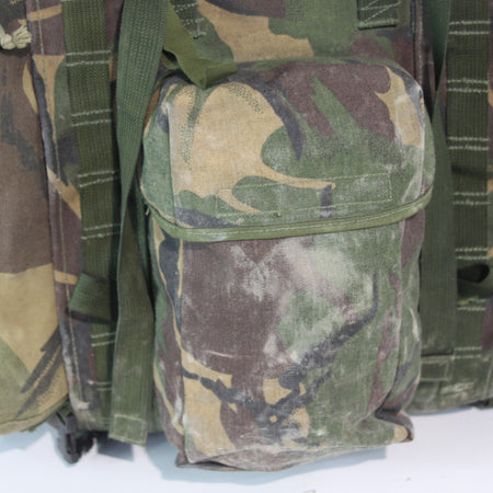 Genuine Surplus British Army Long Back Convoluted Bergen Rucksack DPM (3886)