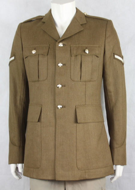 Genuine British Army Uniform Jacket Mens Dress Jacket Tan All Sizes Grade 2