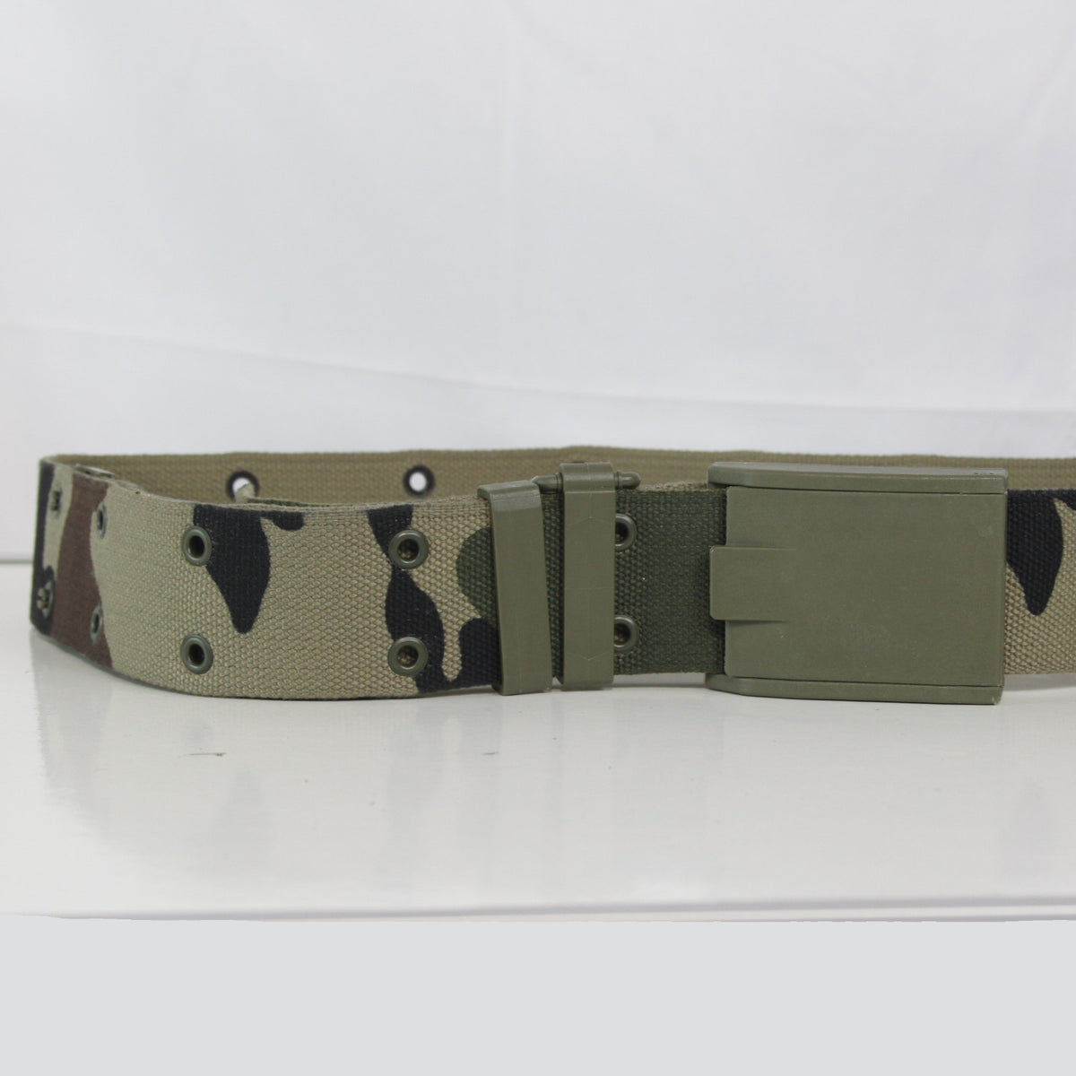 G1 Genuine Surplus French 50mm Webbing Belt CCE Camo 40-60" Waist (3842)