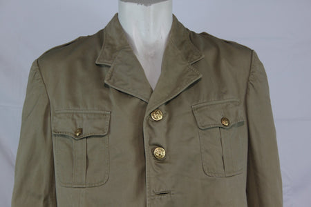 Genuine Surplus French Army Dress Jacket US Navy buttons 42-44" (1527)