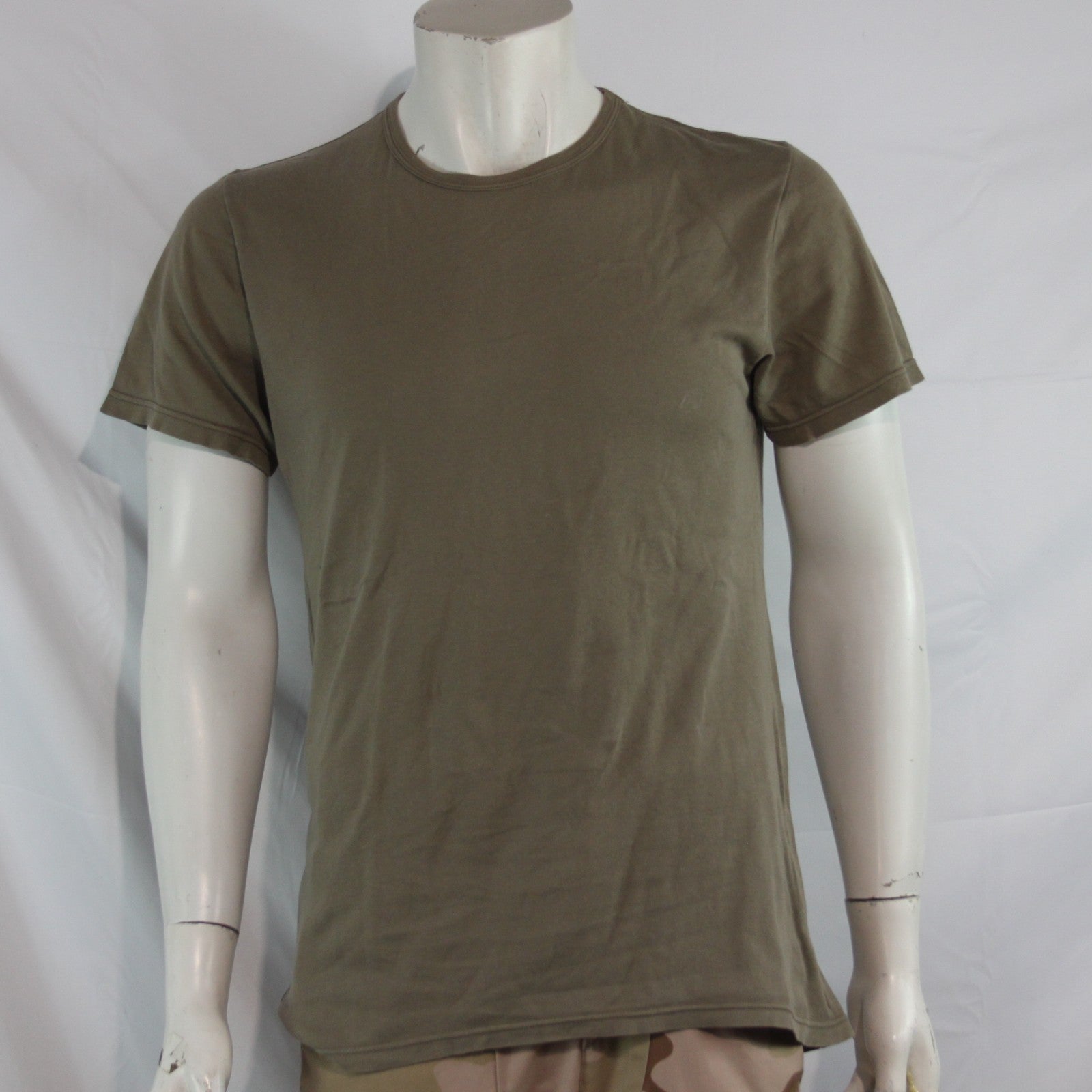 Genuine Surplus French Army T-Shirt Faded Olive (4280)
