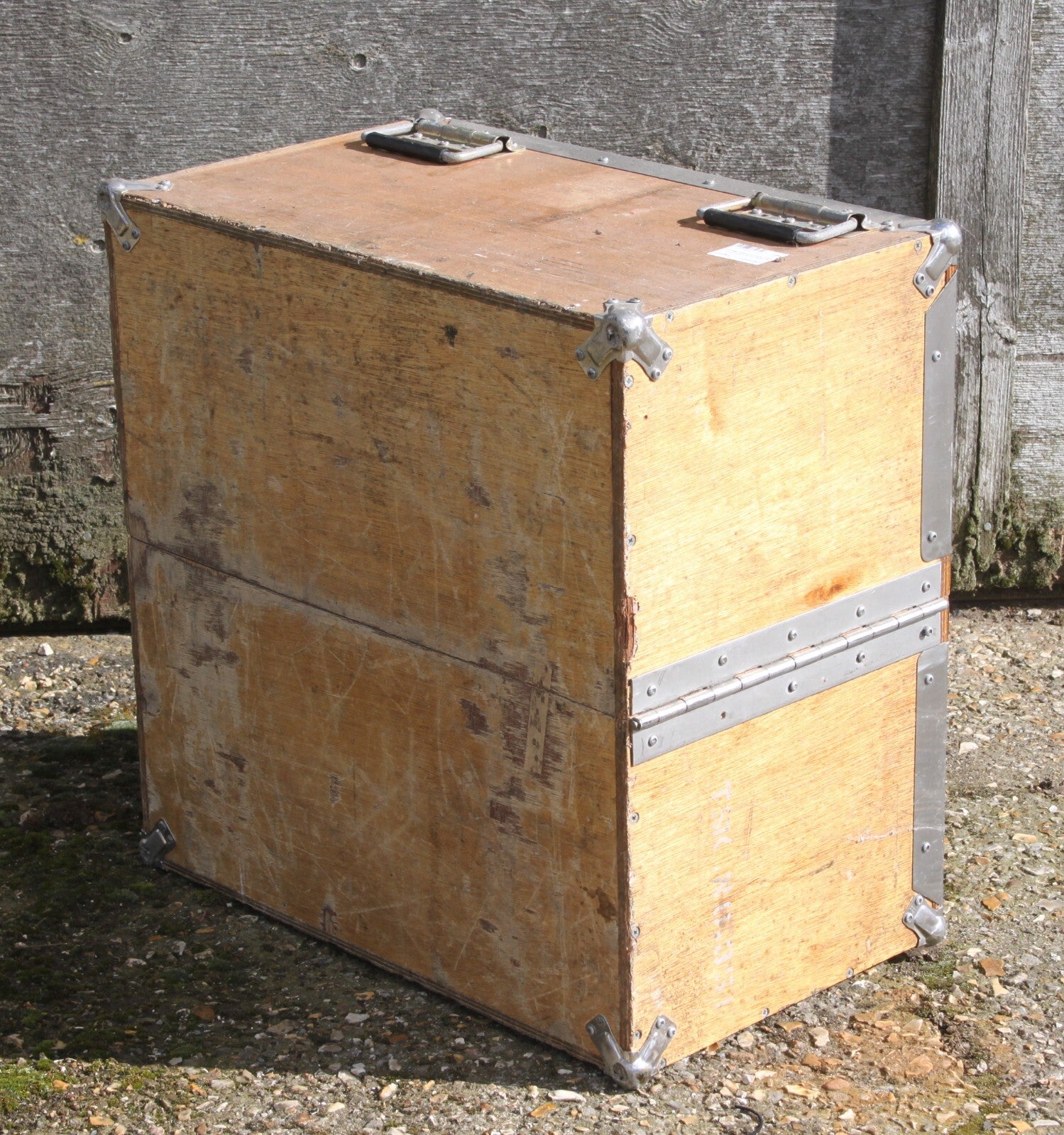 Genuine Surplus Wooden Camera Lens Box Army Airforce Military Ammo type Box 3146