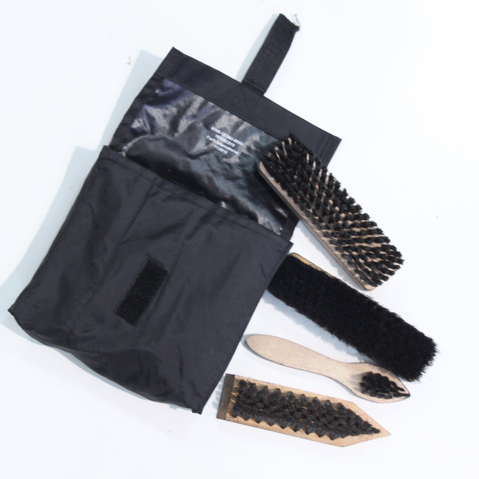 Genuine Surplus German Army Boot Cleaning Kit With Brushes Grade 1