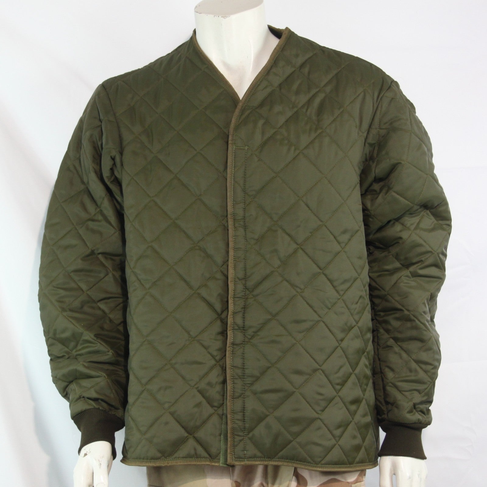 Genuine Surplus Dutch Army Parka Liner Thermal Quilted Olive  44-46" (3727)