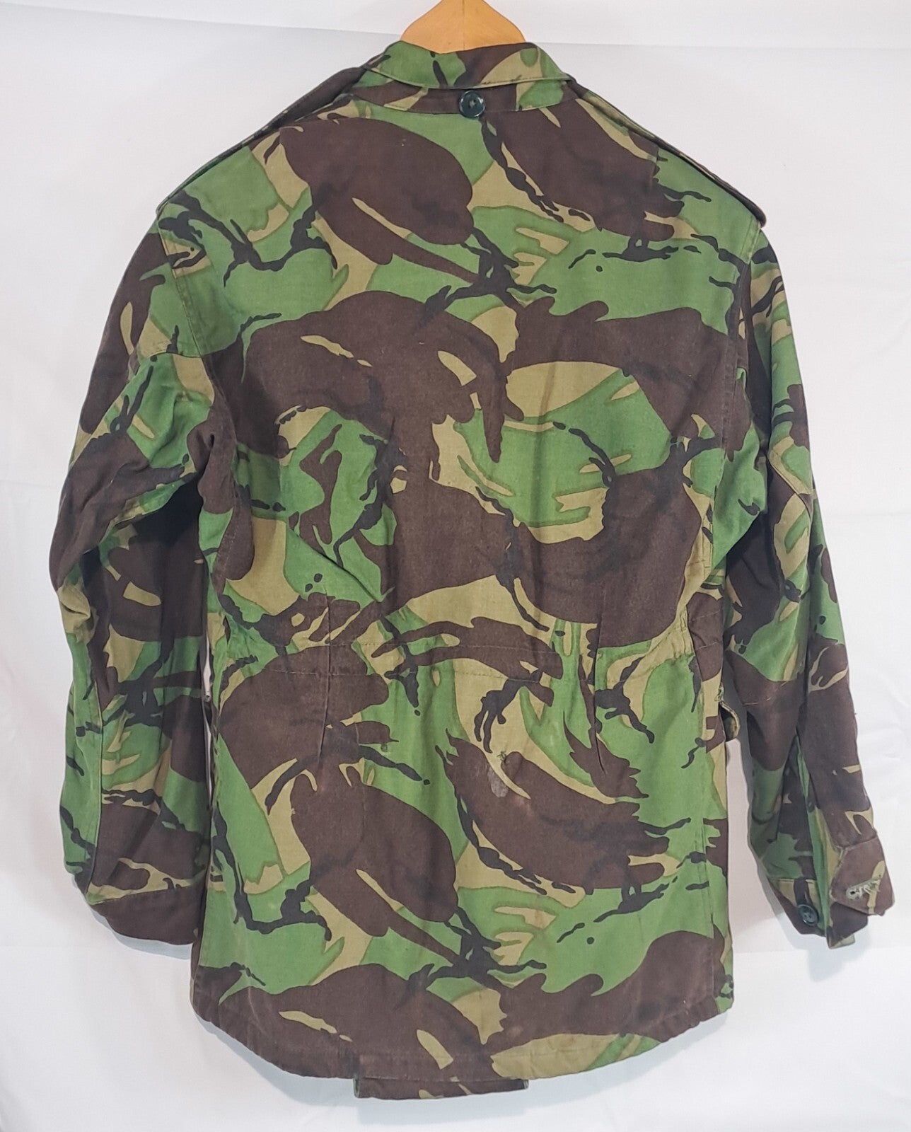 Genuine Surplus British 1970's Lined Vintage DPM Camo Jacket 36" (2641)