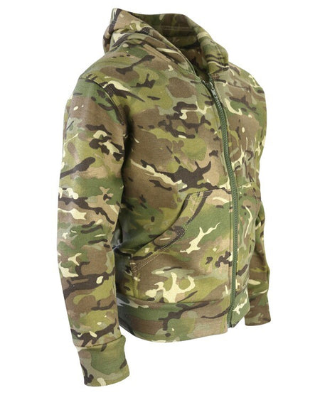 Kids/Boys Army BTP Camo Fleece Lined Hoodie Zipped Hoodie Jacket Size 3-13 Years