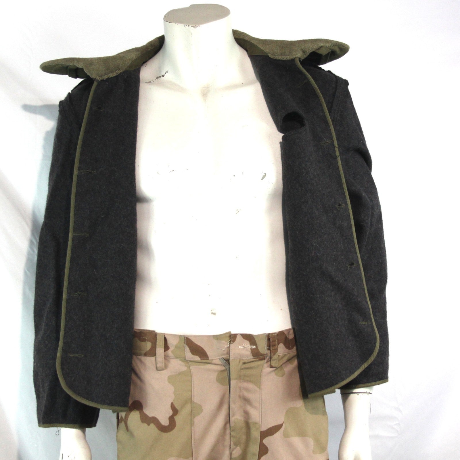Genuine Surplus East Eurpopean Wool Type  Army Jacket Liner Thermal40-42" (3718)