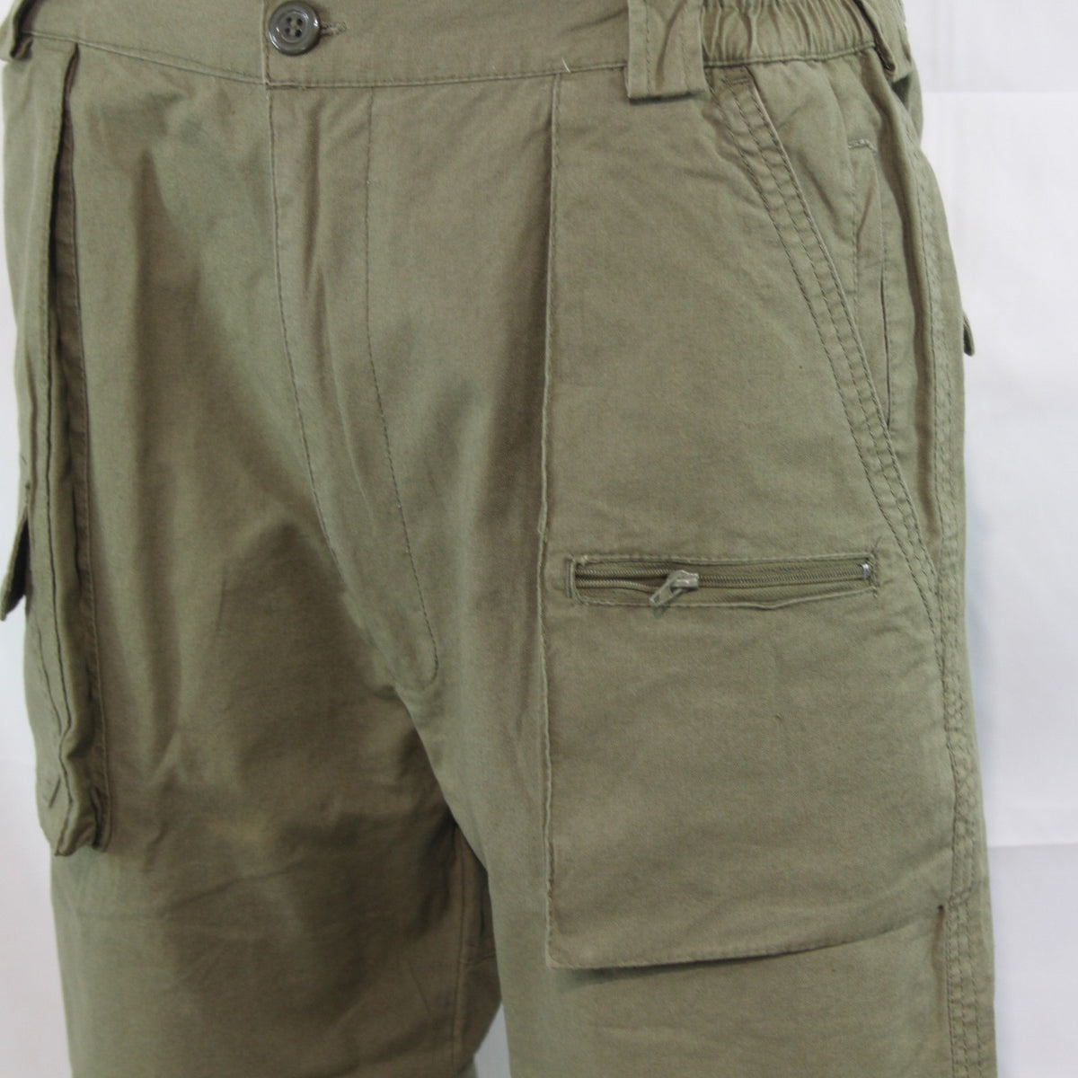 Zip Off Leg Combat Trouser Shorts Lightweight Pocketed Cotton Highlander SPF 40