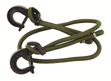 Highlander Olive Adjustable Bungee Strap Stretch Tarpaulin Fasten 8mm x 100cm