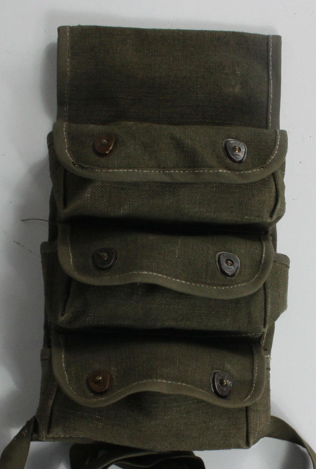 Genuine Surplus Vintage French Army Drop Leg Pouch 1950's Indo China War