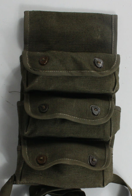Genuine Surplus Vintage French Army Drop Leg Pouch 1950's Indo China War
