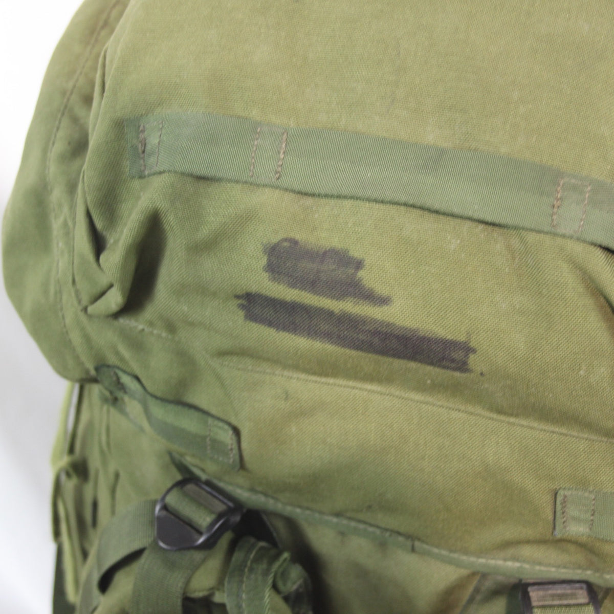 Vintage British Army PLCE Surplus Bergen Rucksack Olive Short Back (4019)
