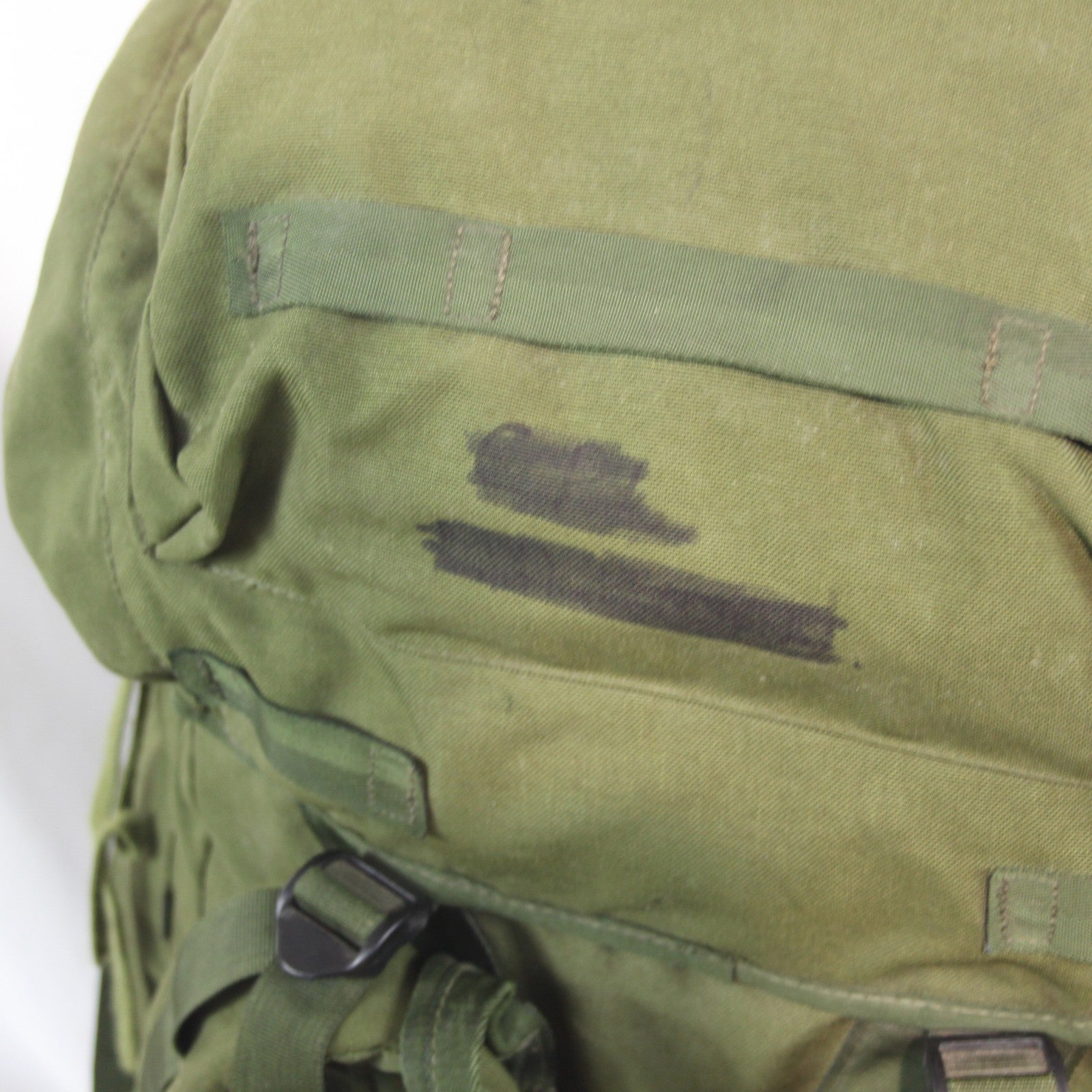 Vintage British Army PLCE Surplus Bergen Rucksack Olive Short Back (4019)