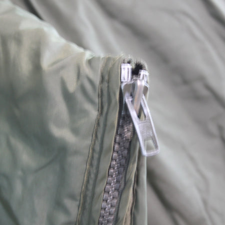 Austrian Army Genuine Surplus Sleeping Bag Olive Side Zips  (4394)