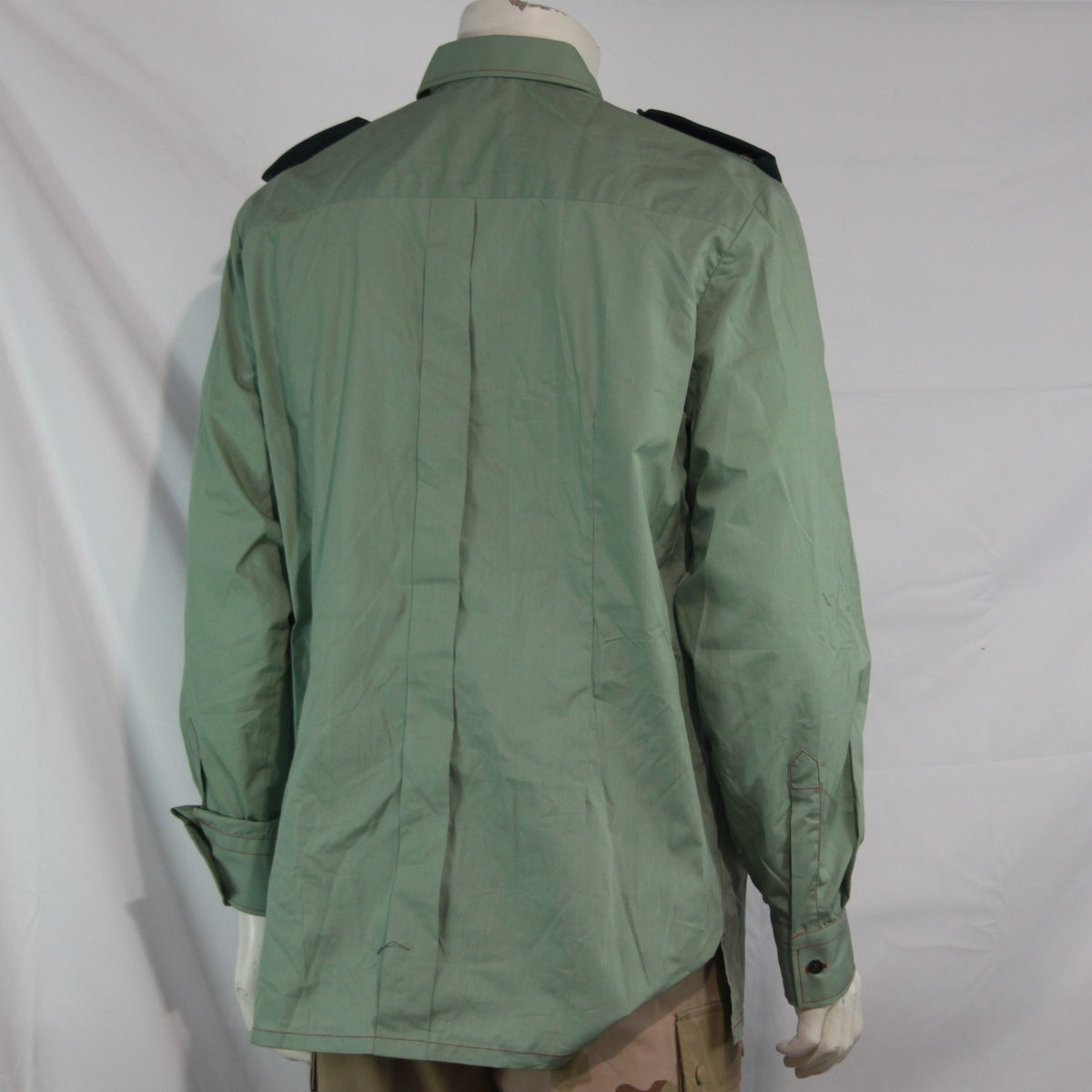 Spanish Civil Guard Long Sleeve Shirt Genuine Surplus  Green 42" Chest (4070)
