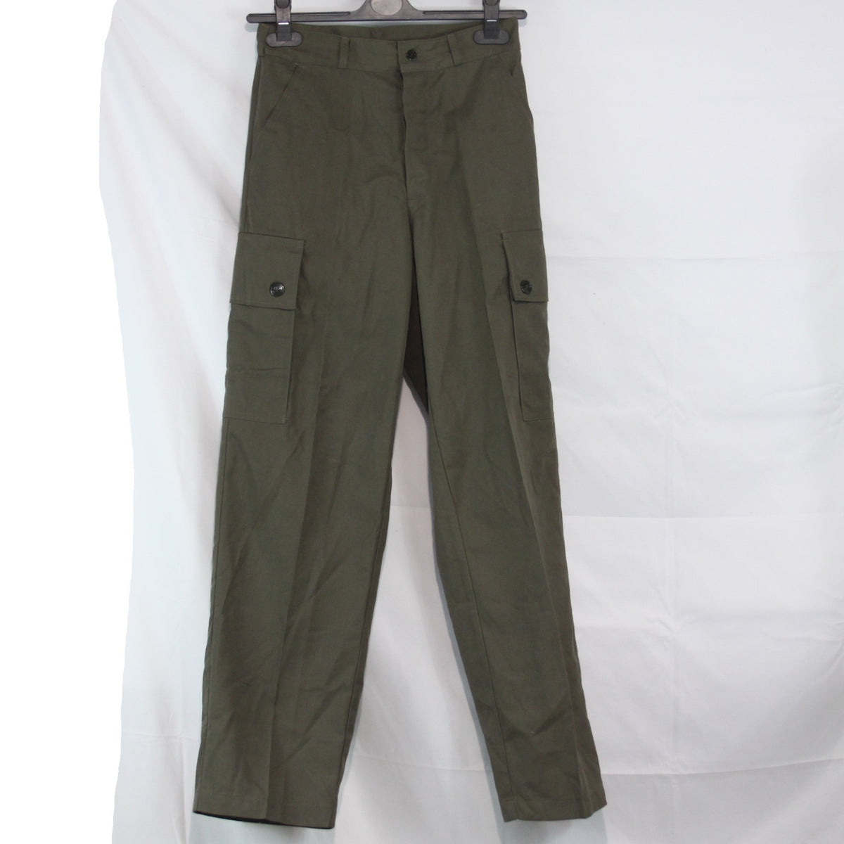 Genuine Surplus Dutch Airforce Combat Trousers Military Olive  28" Waist (3689)