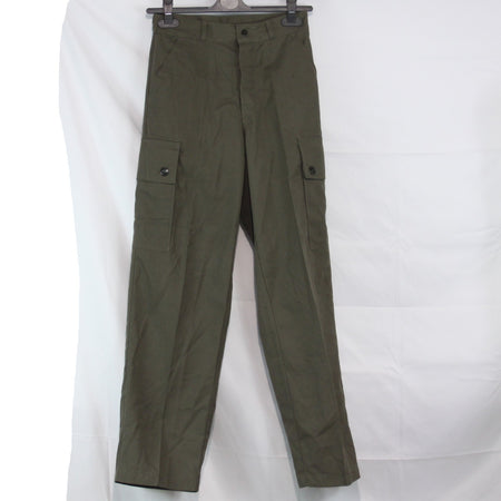 Genuine Surplus Dutch Airforce Combat Trousers Military Olive  28" Waist (3689)