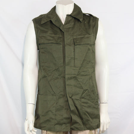 Genuine Surplus Dutch Jacket Coverted to Gilet Sleeveless Canvas 36" chest (3334