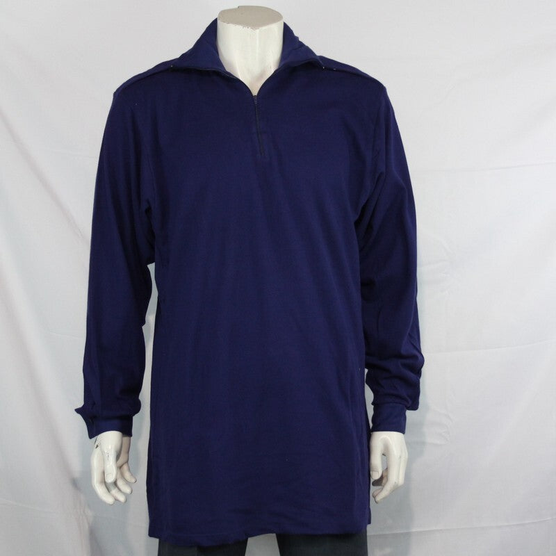 Genuine Surplus British Royal Navy Quarter Zip AWD Lightweight Top Shirt (3277)