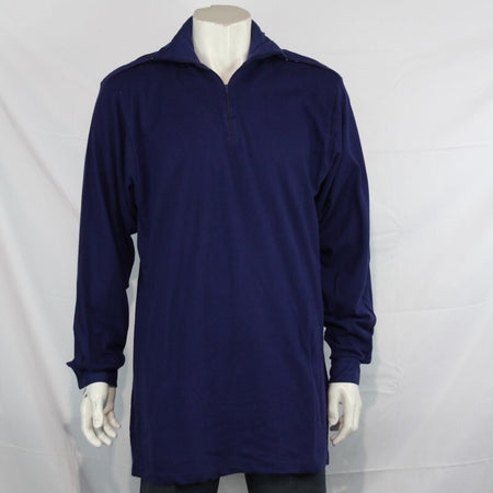 Genuine Surplus British Royal Navy Quarter Zip AWD Lightweight Top Shirt (3277)