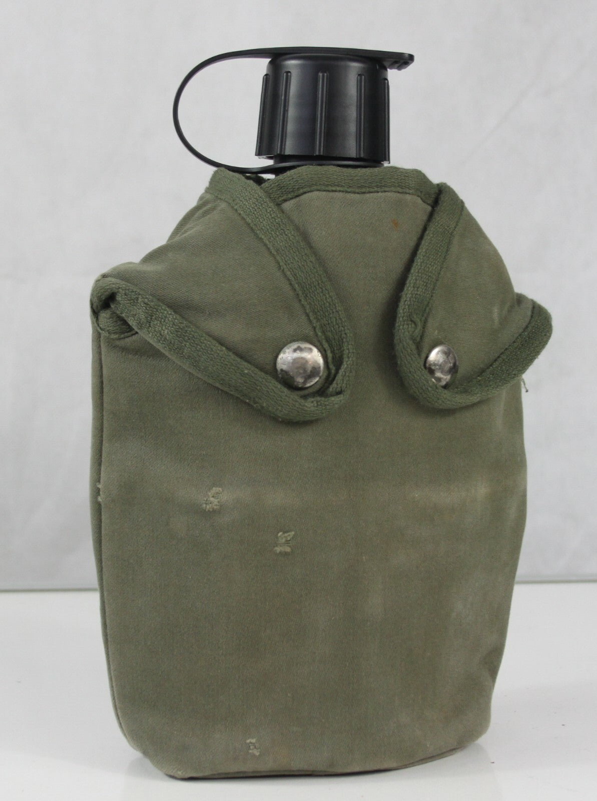 Genuine Surplus Dutch Army Plastic Water Bottle 1.5ltr with French Army Cover