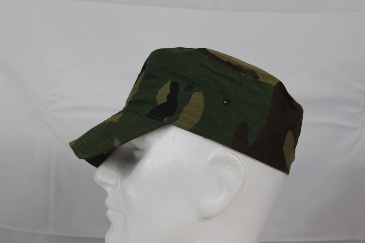 Genuine Surplus French Army F2 Cap Woodland Camouflage Supergrade