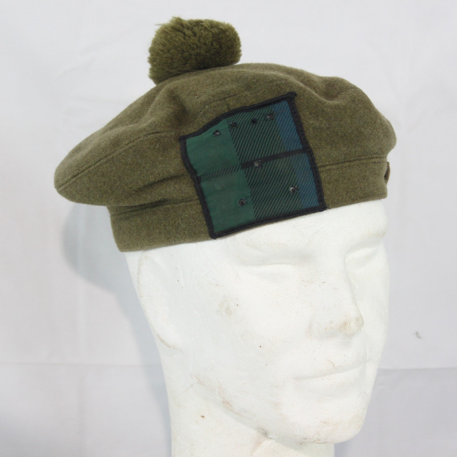 Scottish Tam-O-Shanter British Army Hat Tartan Genuine Surplus (4397)