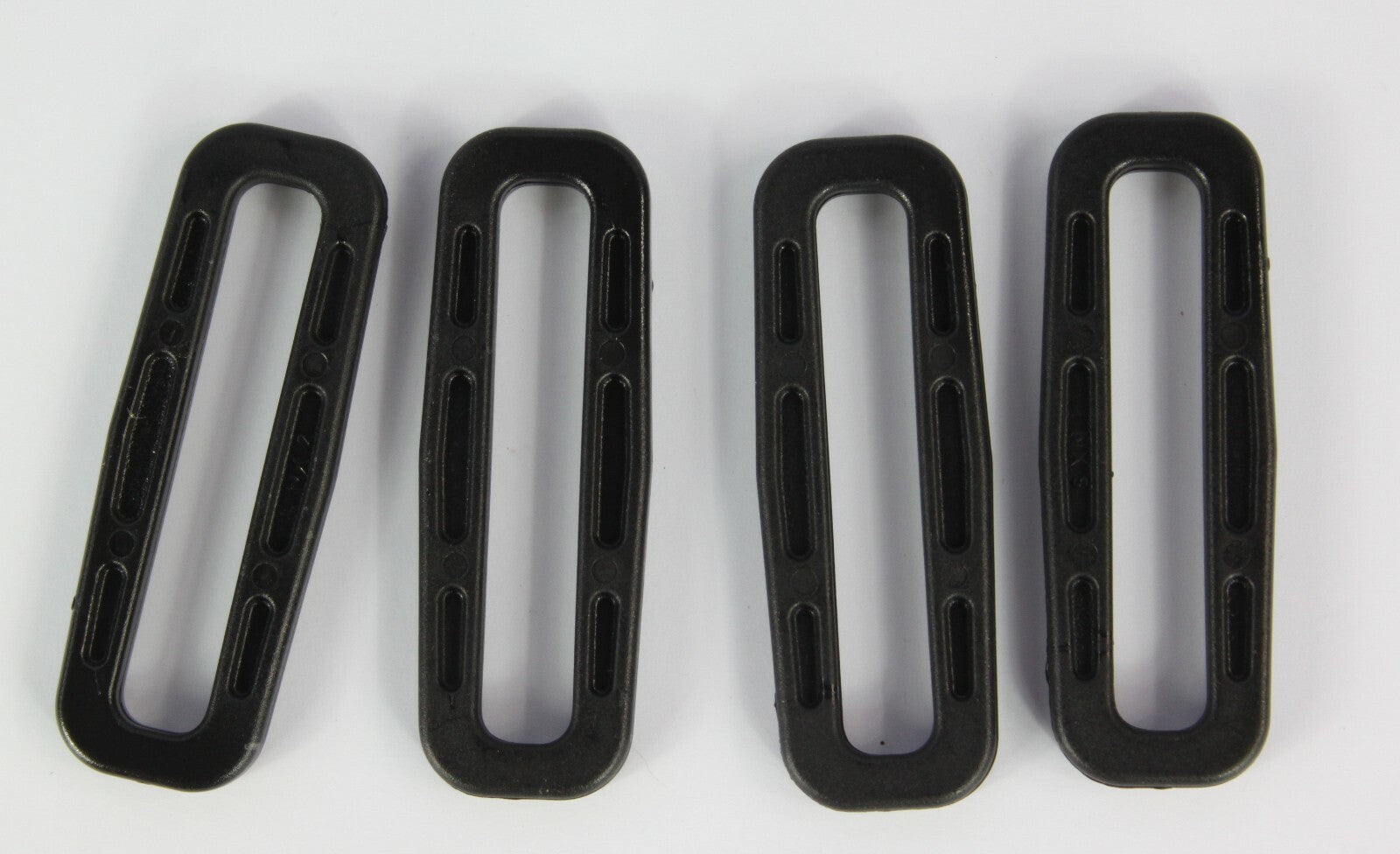 Square Ring Buckles Black Tan Plastic Loop Rucksacks Replacement All Sizes