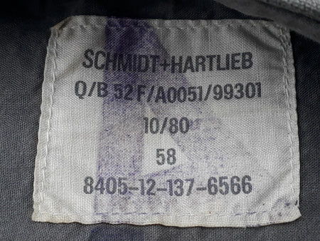 Genuine Surplus German Side Cap Fatigue Cap Chip Packet Hat Olive Vintage 1980's