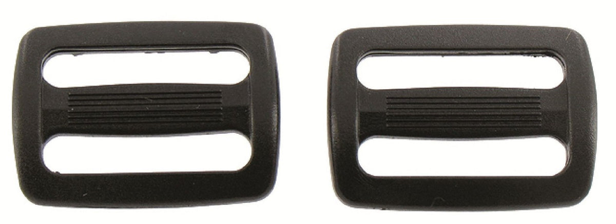 ED Highlander 25mm Slip Lock Triglides Black Plastic Pack of 2 Rucksack ACC020