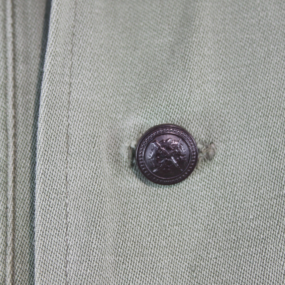 Genuine Surplus Hungarian Army Field Shirt Repaired Heavyweight  38-40" (4069)