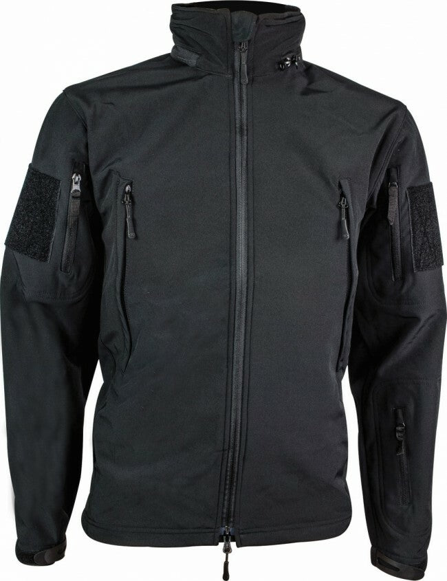 Highlander Tactical Hooded Softshell Jacket Water Resistant  Army Camo green