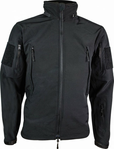 Highlander Tactical Hooded Softshell Jacket Water Resistant  Army Camo green