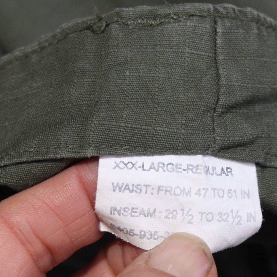 Fostex Military Style Stonewashed Combat trousers Olive 3XL 48-50"  (4042)