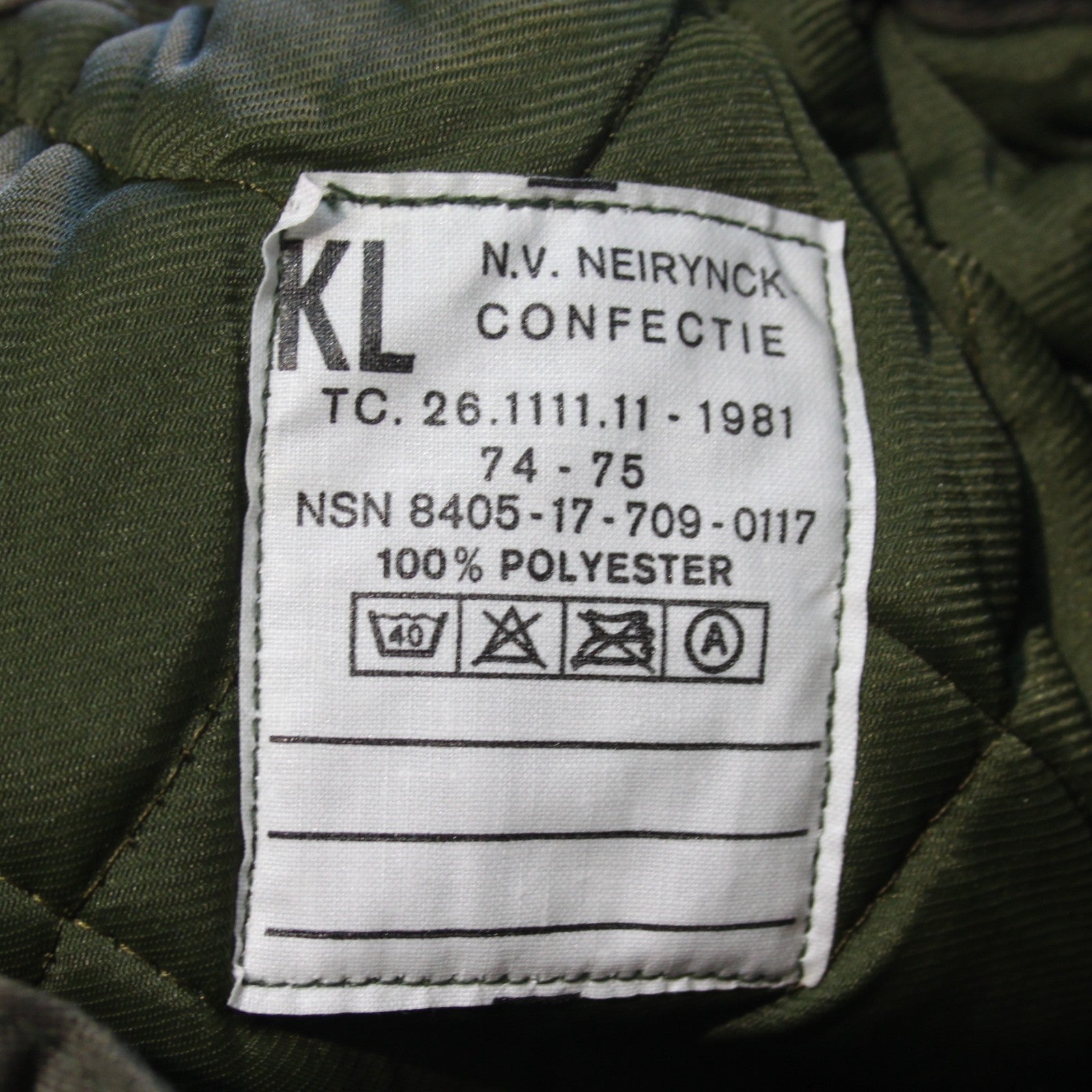 Genuine Surplus Dutch Army Quilted Over-Trouser Liners Thermal Padded (3771)