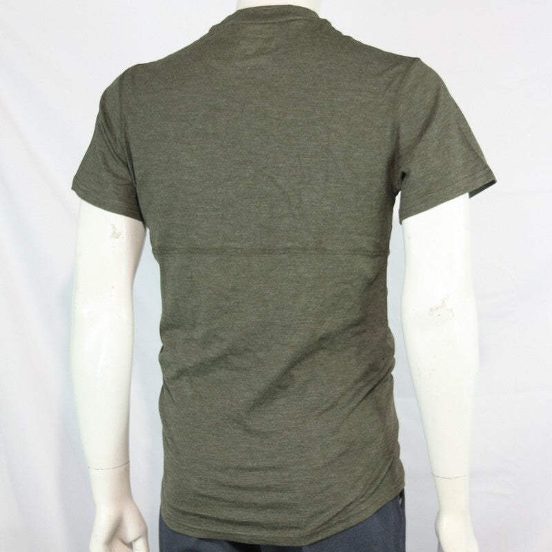 New Genuine Surplus Spanish Military Base Layer Top Short Sleeve Olive (3284)