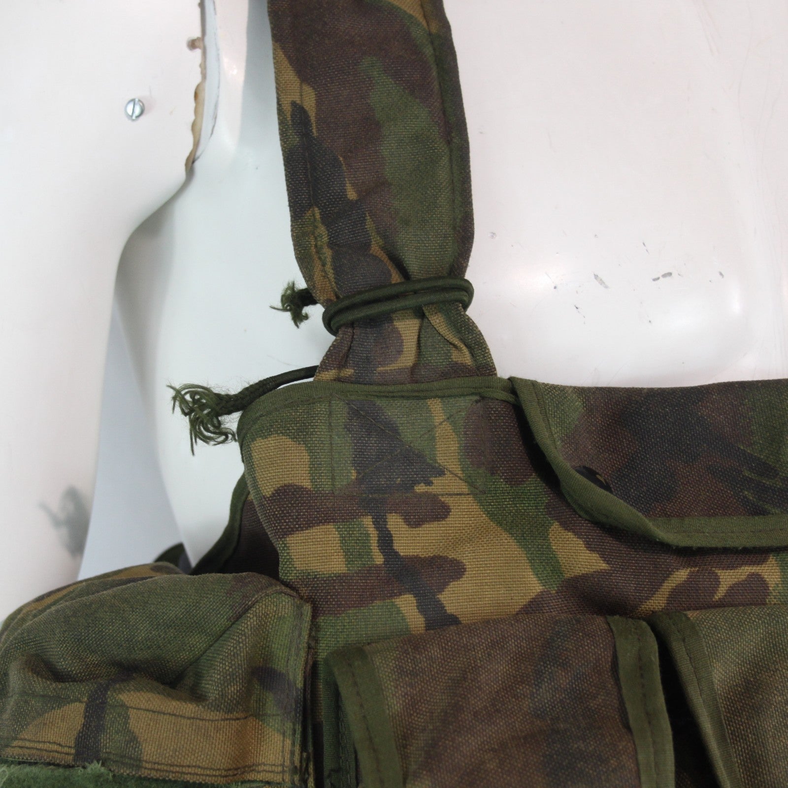 Damaged British DPM Chest Rig Action Vest Camouflage webbing 3959