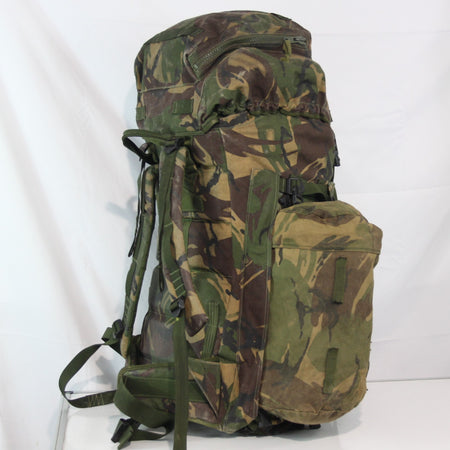 Genuine Surplus British Army Long Back Convoluted Bergen Rucksack DPM (3886)