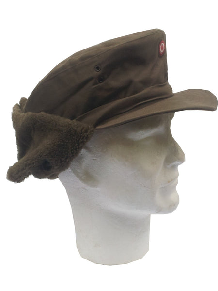 Genuine Surplus Austrian Cold Weather Ear Warmer Peak Winter Army Hat