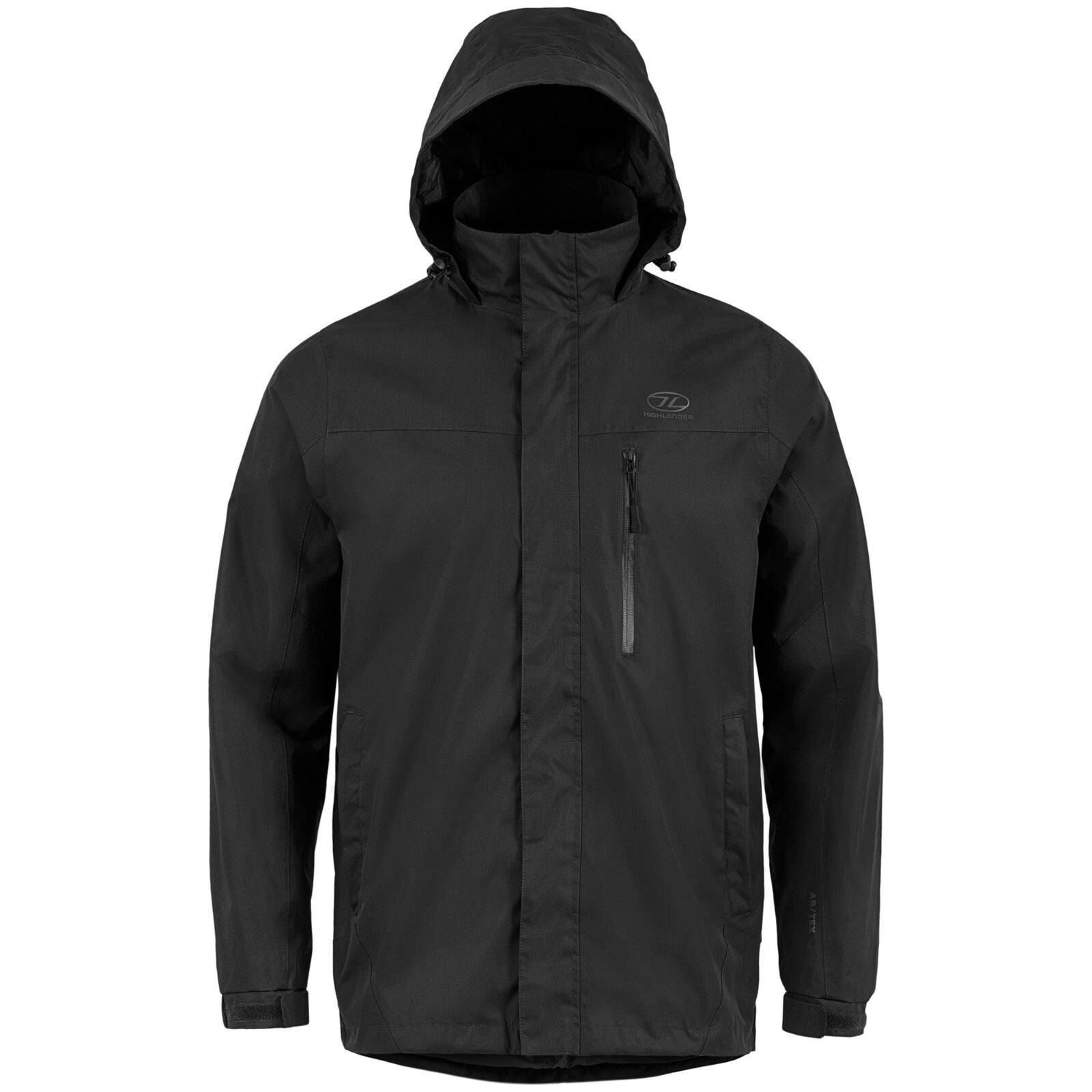 Ex-Display Highlander Kerrera Waterproof Breathable Rain Jacket Coat Slate Green